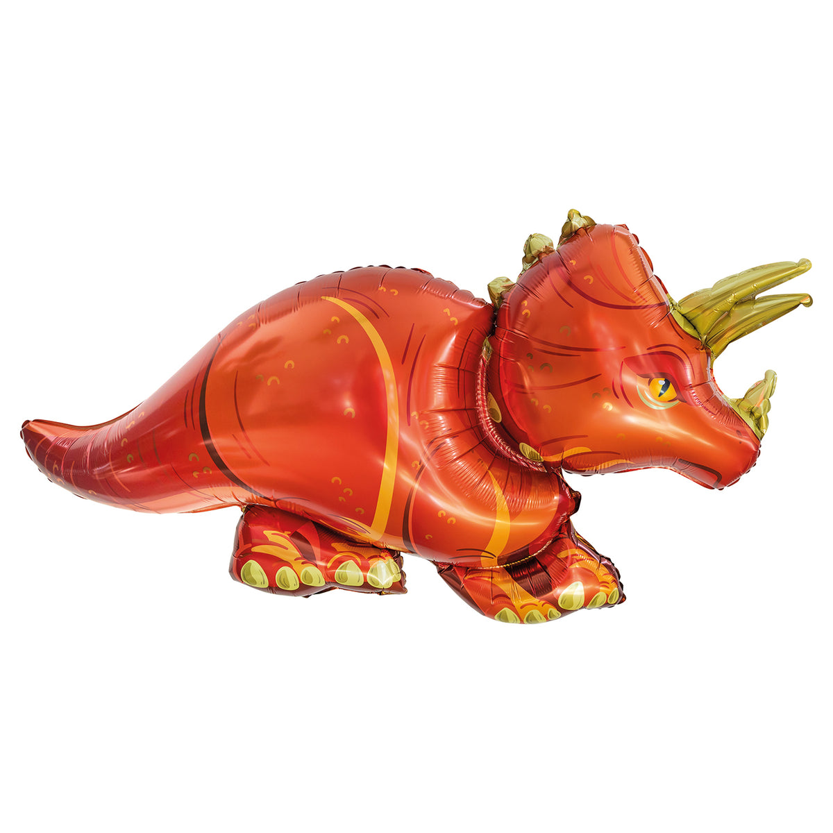 Ballon Hélium Dinosaure Tricératops – Anniversaire Dino