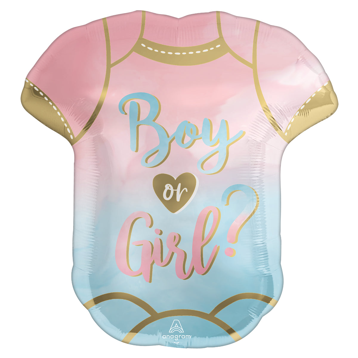 Ballon Hélium Body Boy or Girl ? Gender Reveal – Baby Shower