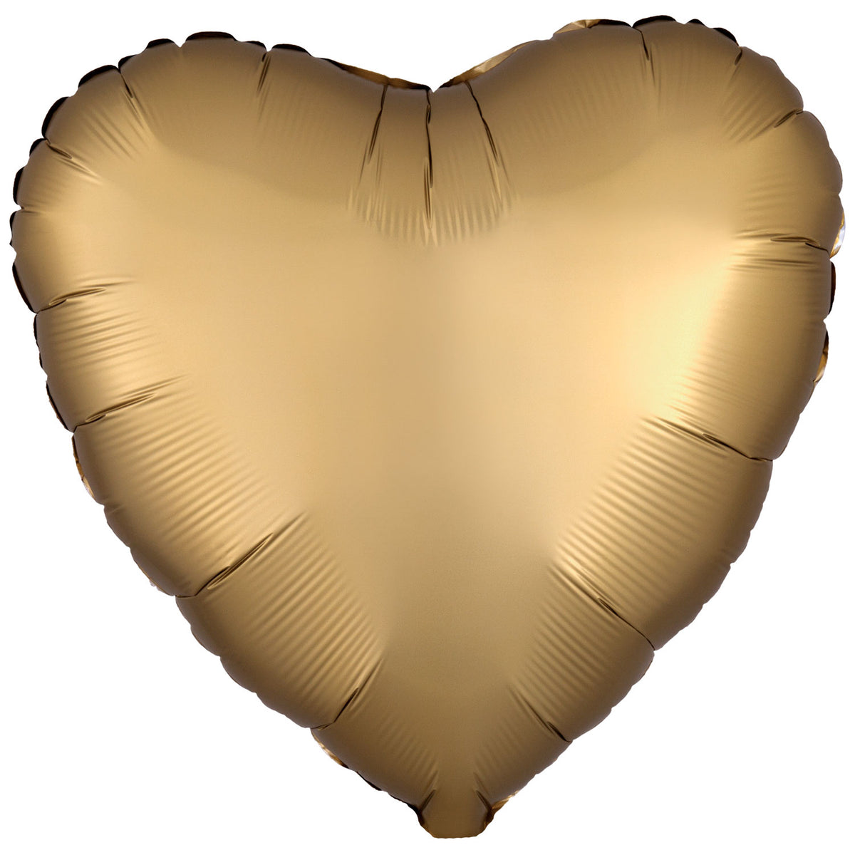 Ballon Hélium Cœur Or – Mariage, Saint-Valentin et Anniversaire