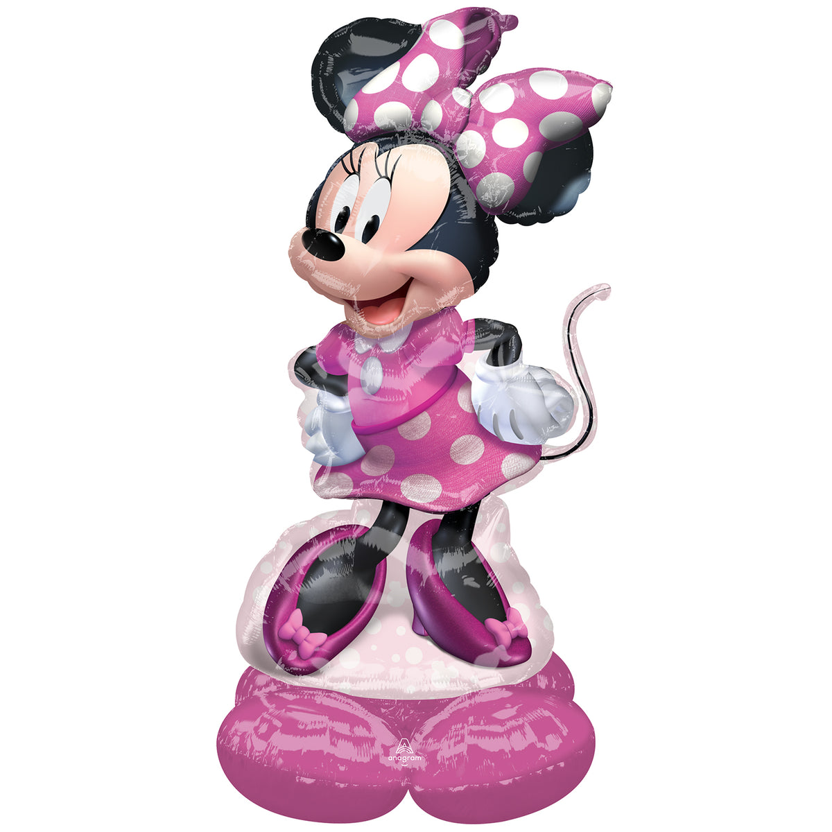 Ballon à Air Minnie Mouse 1,22 m Debout – Anniversaire Fille