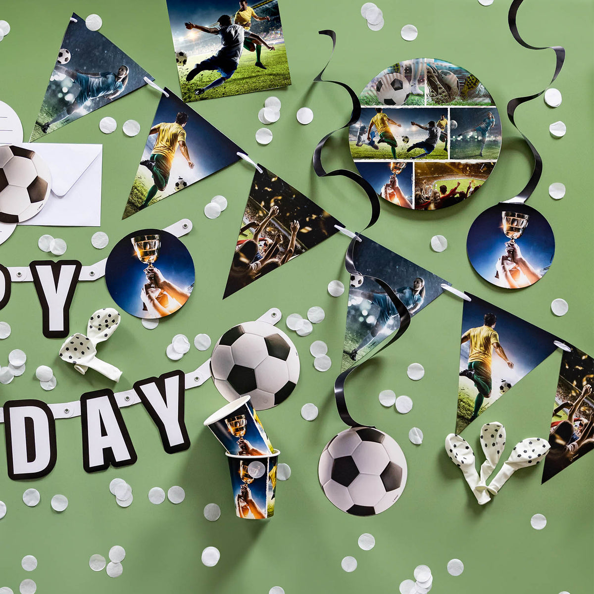 Assiettes Football Kick It x8 – Anniversaire Foot et Soirée Match