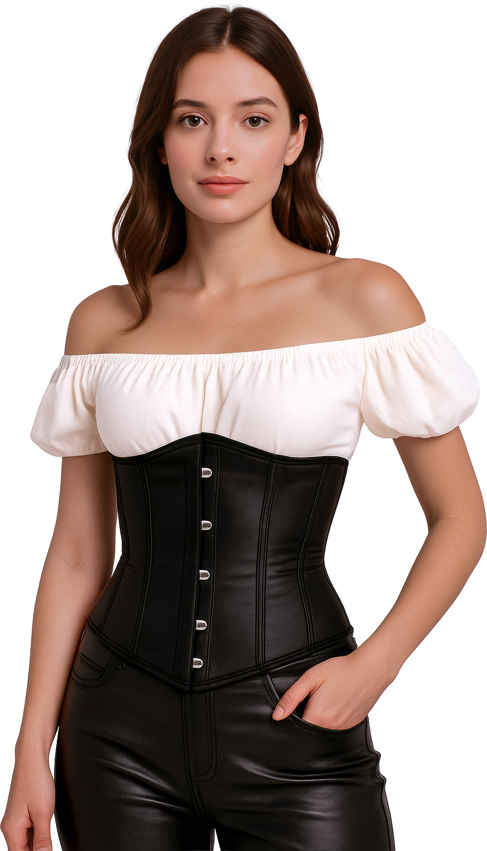 Corset Ceinture Noir Adulte – Marquise et Soirée Costumée