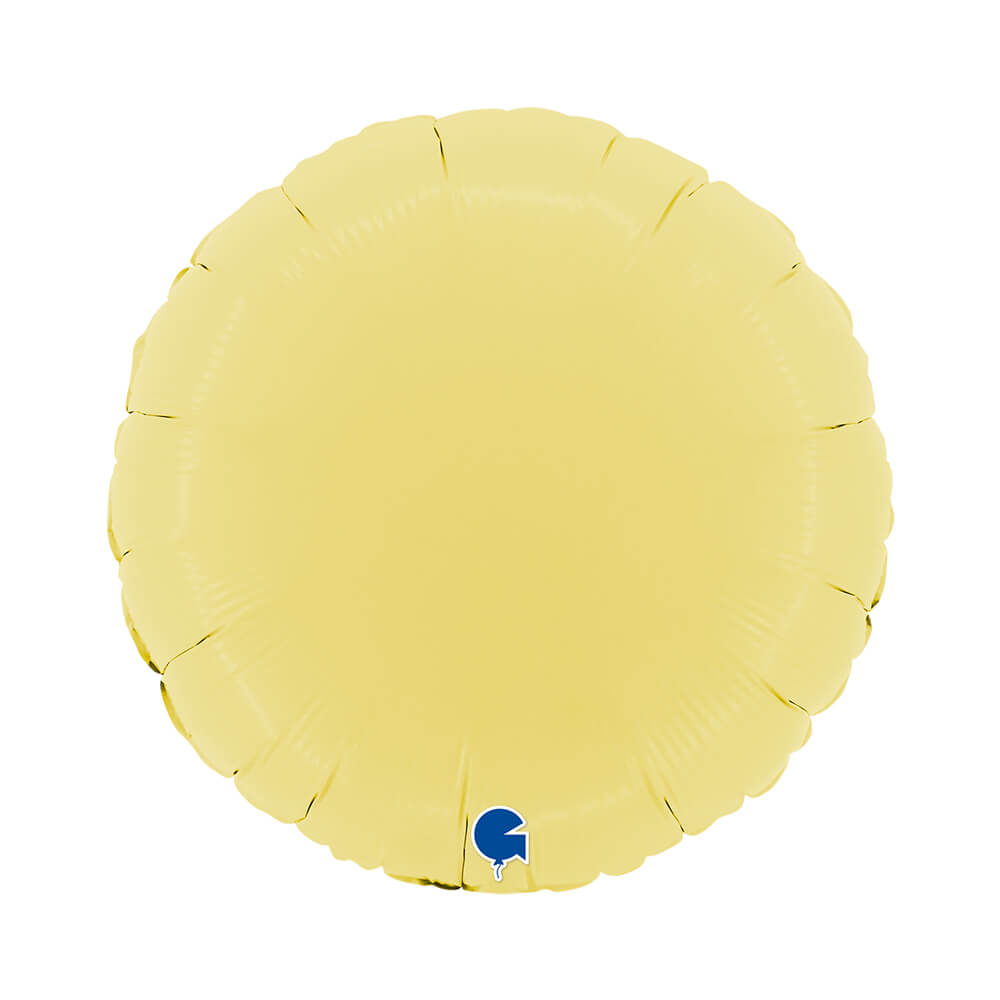 Matte round balloon - 14" - Helium inflation available in store