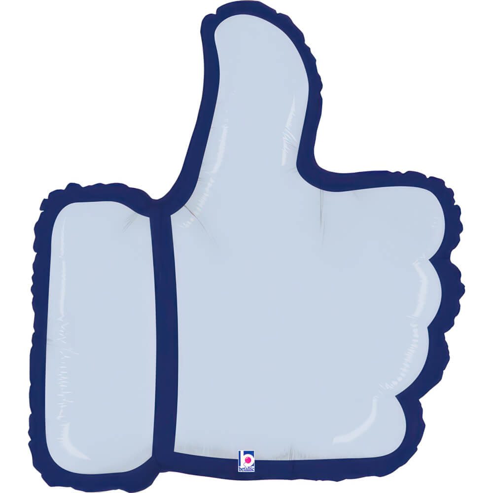 Ballon pouce en l'air - 24" - Gonflage Hélium en boutique