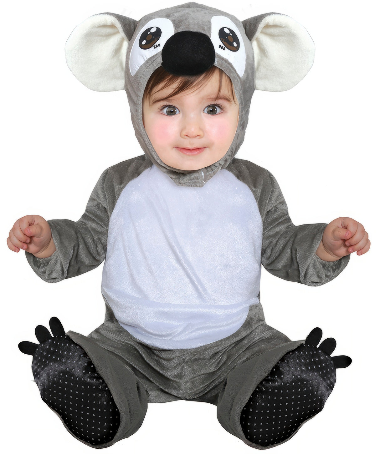 Unisex Baby Koala Costume - Hood, Jumpsuit, and Booties