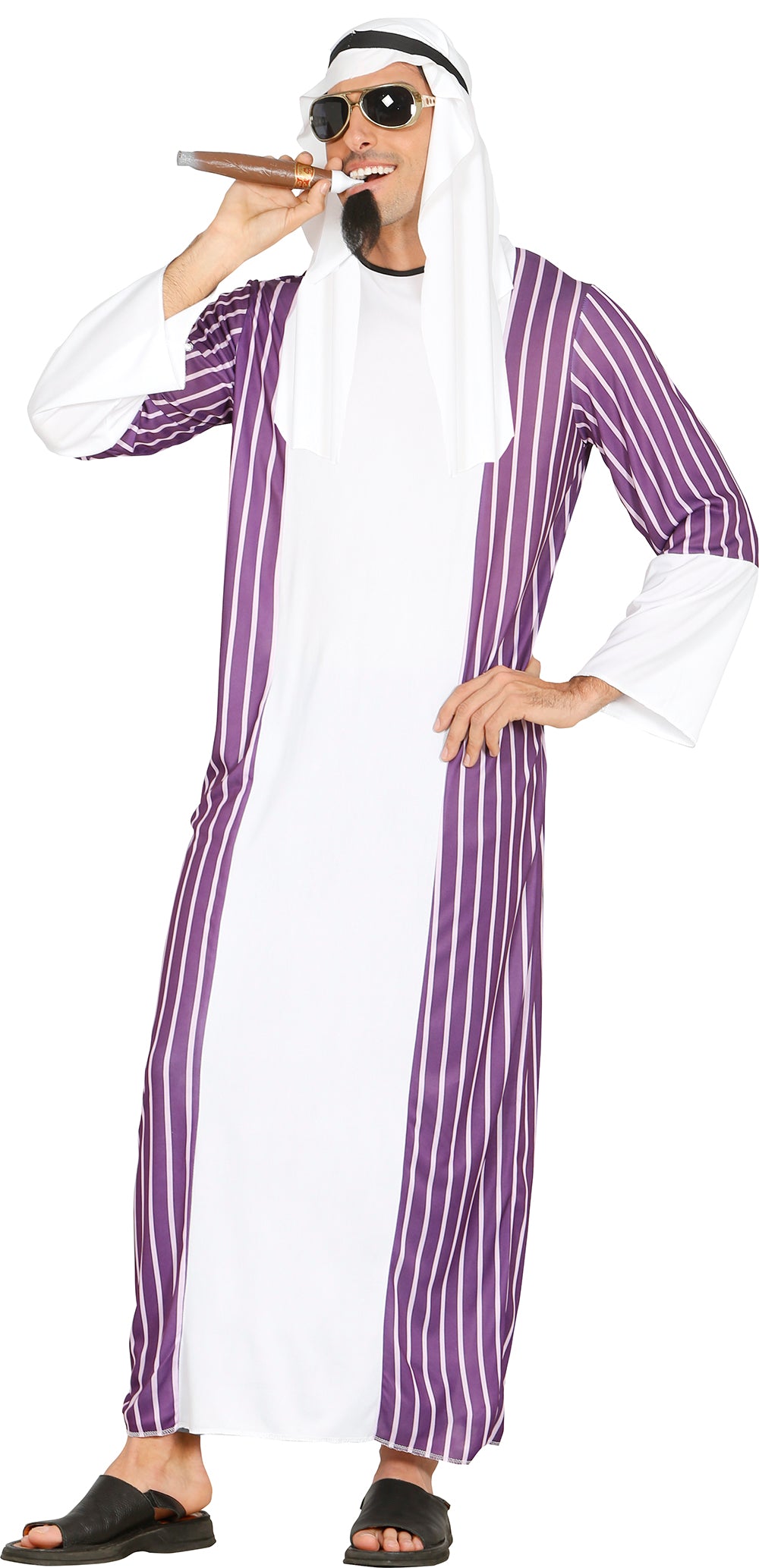 Men's Sheik Costume - Headpiece and Tunic