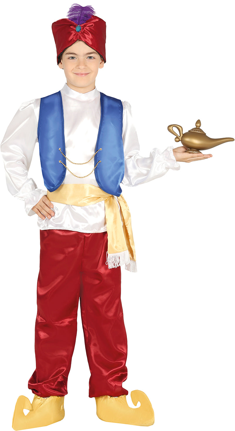 Déguisement Voleur du Désert Garçon - Chemise, Gilet, Ceinture, Chapeau et Pantalon