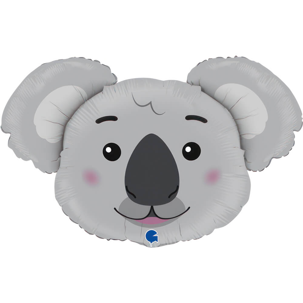 Ballon koala - Tête - 29" - Gonflage Hélium en boutique