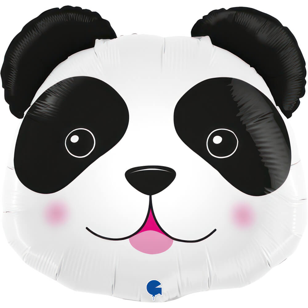 Ballon panda - Tête - 22" - Gonflage Hélium en boutique
