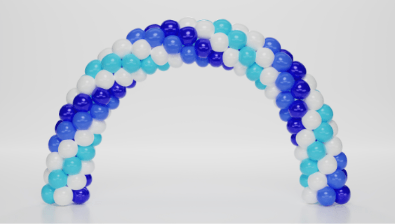 Arche de ballons modulaire - Location avec options service sur la Côte d'Azur