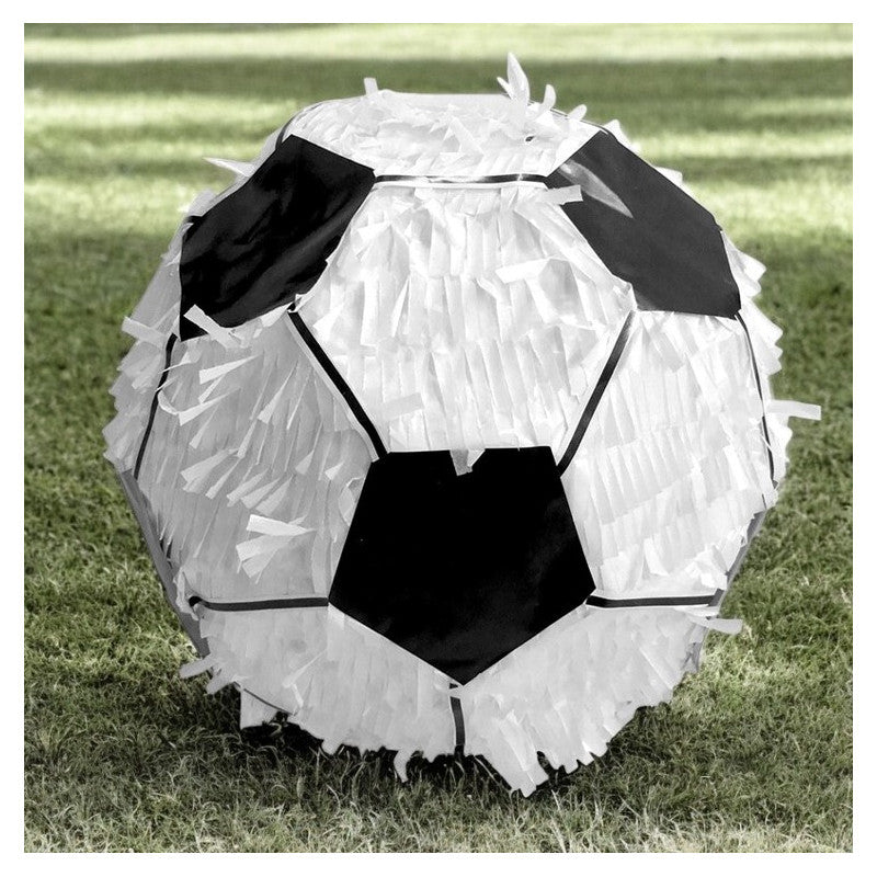 Piñata ballon de foot – thème football – jeu d’anniversaire à garnir