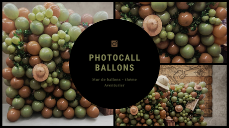 Mur de Ballons Photobooth Entreprise : Notre Démo Aventurier avant le Bal Jungle
