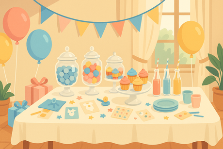 Baby-shower réussi : idées déco, jeux et buffet facile pour un moment inoubliable