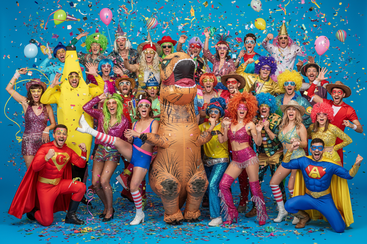 Déguisement Groupe \u0026 Couple : Idées \u0026 Conseils (EVJF, BDE, Asso) | Idéafête, image size:1248x832
