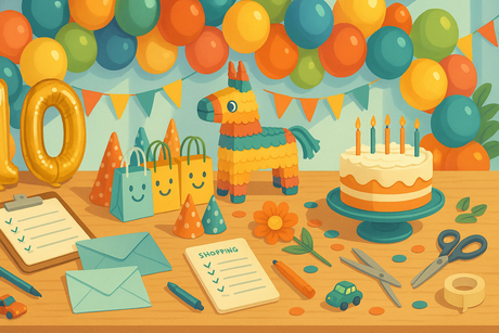 Organiser un anniversaire d'enfant sans stress : la checklist ultime en 7 jours