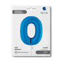 Ballon chiffre bleu - 40" - Gonflage Hélium en boutique