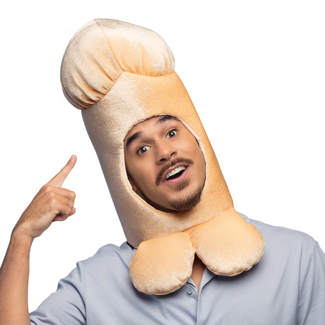 Willy hat for adults made of 100% polypropylene, novelty party accessory for men and women, ideal for bachelorette celebrations.