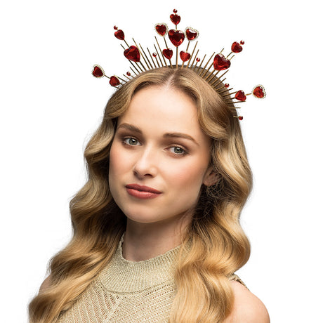 Metal halo crown Juliette for women, elegant festival tiara made of iron and PMMA, adult headpiece accessory.