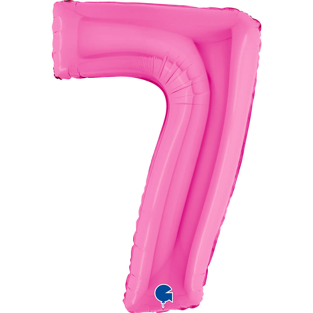 Ballon chiffre - Couleurs pailletées - 40"