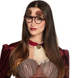 Vintage steampunk party goggles for adults, featuring flip-up lenses and a mix of polycarbonate, polymethyl methacrylate, and copper materials, ideal for men and women.