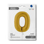 Ballon chiffre - Or - 40" - Gonflage Hélium en boutique