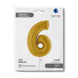Ballon chiffre - Or - 40" - Gonflage Hélium en boutique