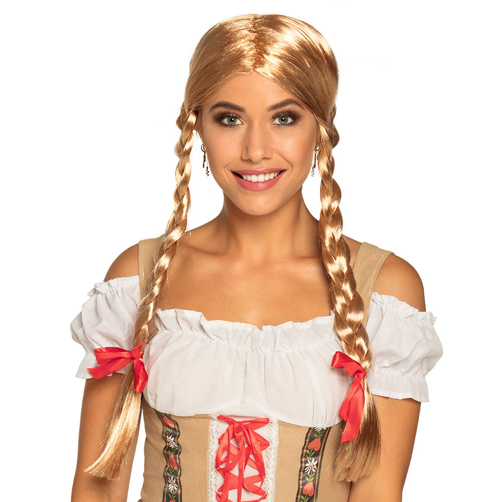 Heidi Partyperücke mit Bändern