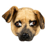 Festliche Hundemaske aus Plüsch für Erwachsene