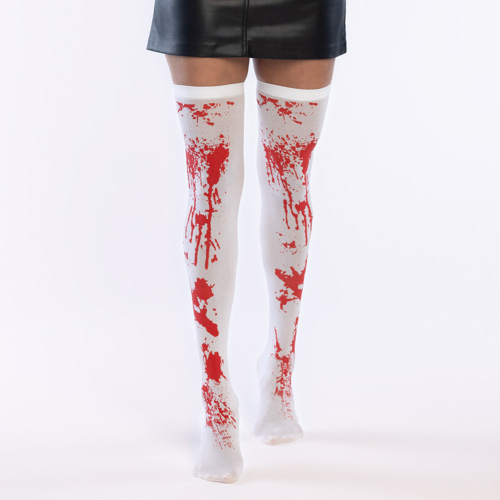 Women's Bloody Stockings - Festive Halloween Accessory