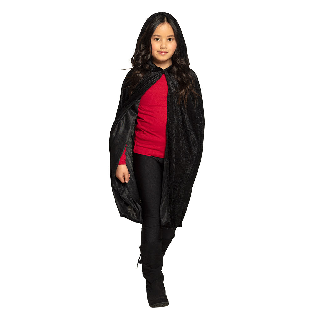 Children's Halloween cape with hood