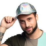 Casquette Holographique Brillante (Plusieurs Couleurs)