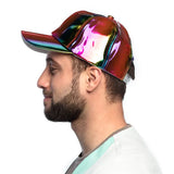 Casquette Holographique Brillante (Plusieurs Couleurs)
