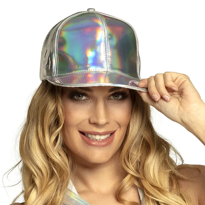 Casquette Holographique Brillante (Plusieurs Couleurs)
