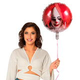 Festlicher Halloween-Aluminiumballon Horrorklown