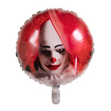 Festlicher Halloween-Aluminiumballon Horrorklown