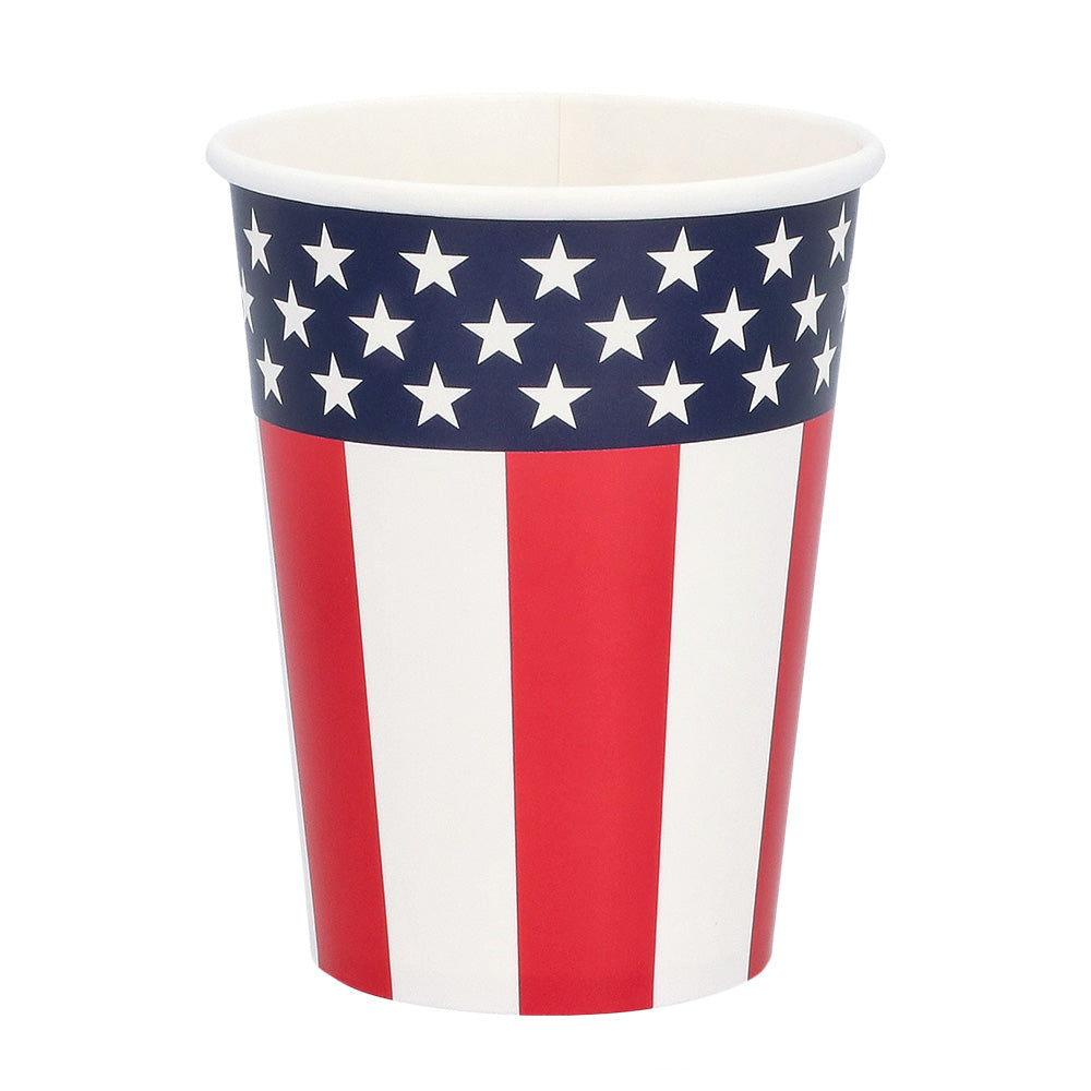Festive USA Cups x10 - American Vibe