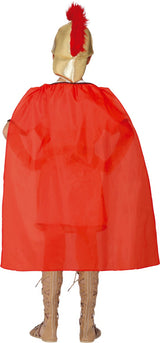 Déguisement gladiateur enfant brun et rouge