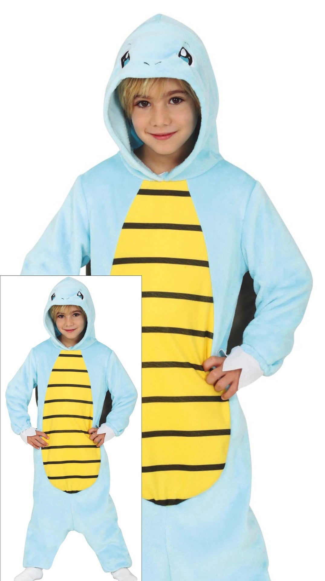 Blue Turtle Costume for Children 7-9 Years Old, Polyester