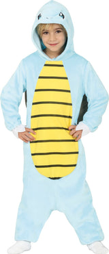 Blue Turtle Costume for Children 7-9 Years Old, Polyester