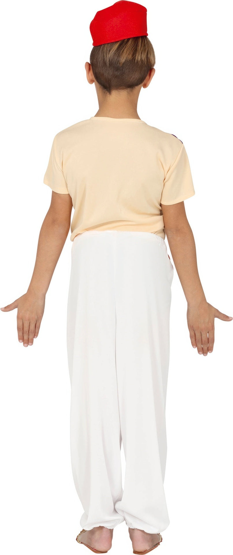 Desert thief costume for children, white and multicolored