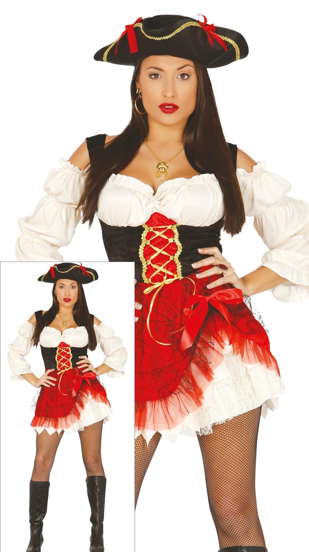 Déguisement Pirate Femme - Chapeau et Robe