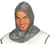 Mittelalterliche Ritterkostüm für Herren - Kapuze, Tunika, Gürtel und Hose