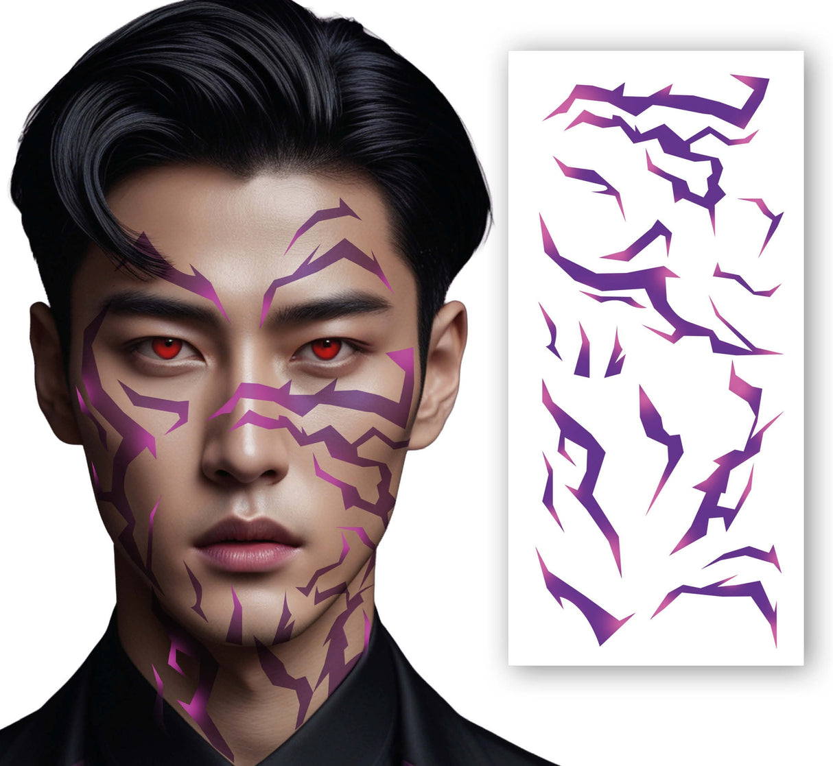 Accessoires Tattoo K-Pop Demon - Tatouages