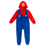 Déguisement Super Mario Enfant - Combinaison Onesie Officielle Nintendo