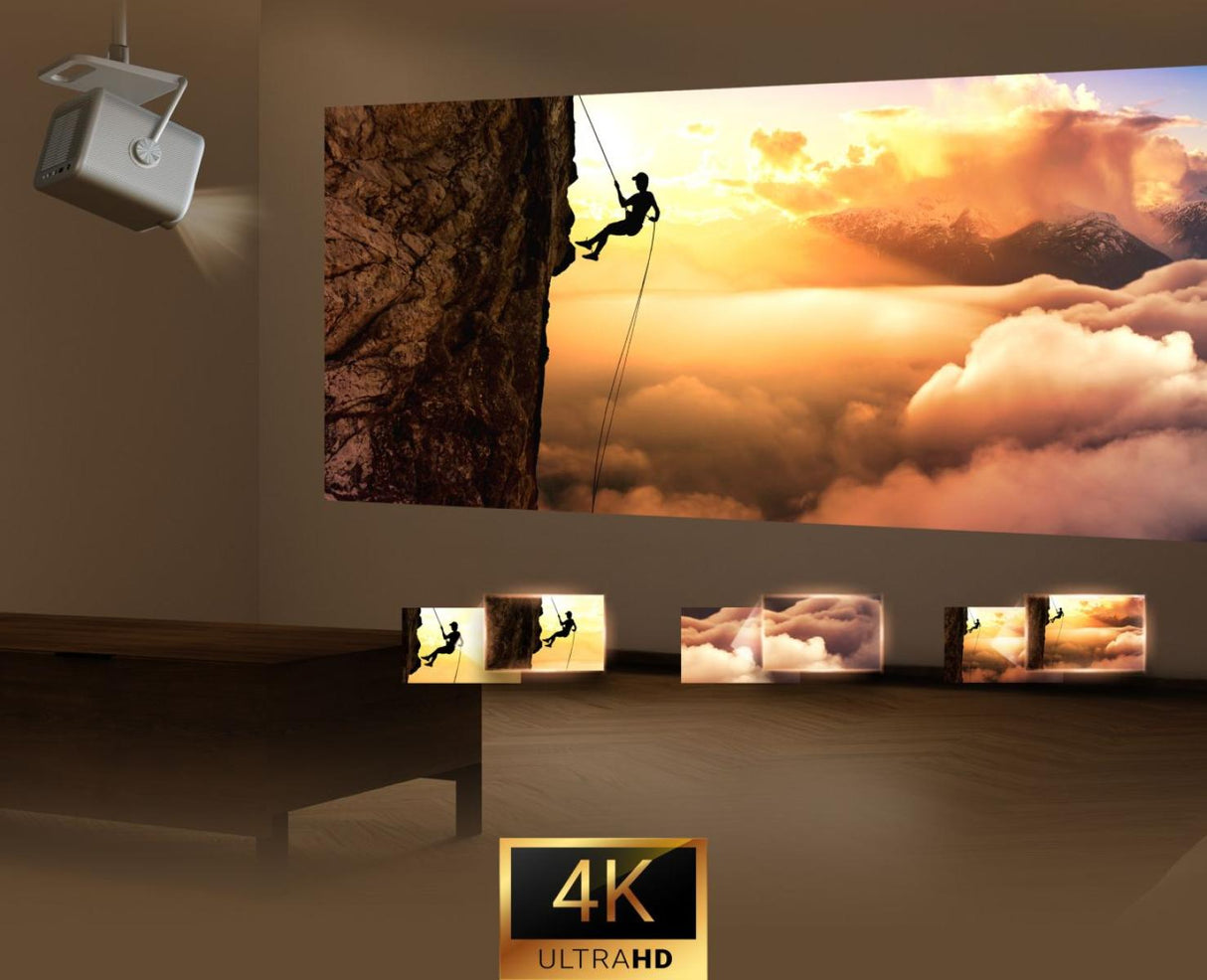4K Hisense M2 Pro Laser Projector Rental - Cinema & Gaming (Up to 200 inches)