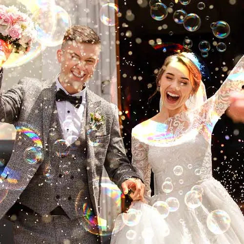 Machine à Bulles Mariage - Appareil Compact et Féérique