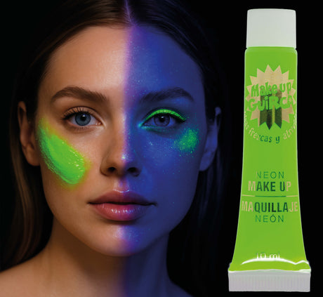Maquillage fluo multicolore - Tube 10 ml