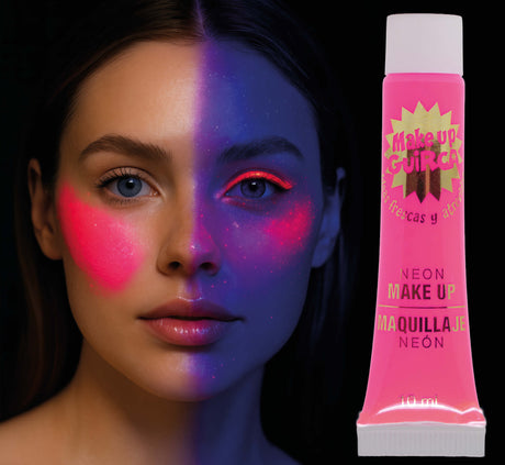 Maquillage fluo multicolore - Tube 10 ml