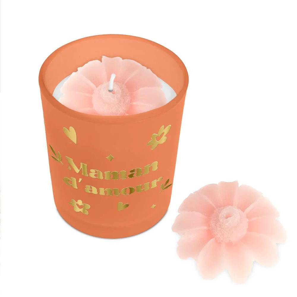"Mom" Affective Candle – Wellness Gift & Decoration