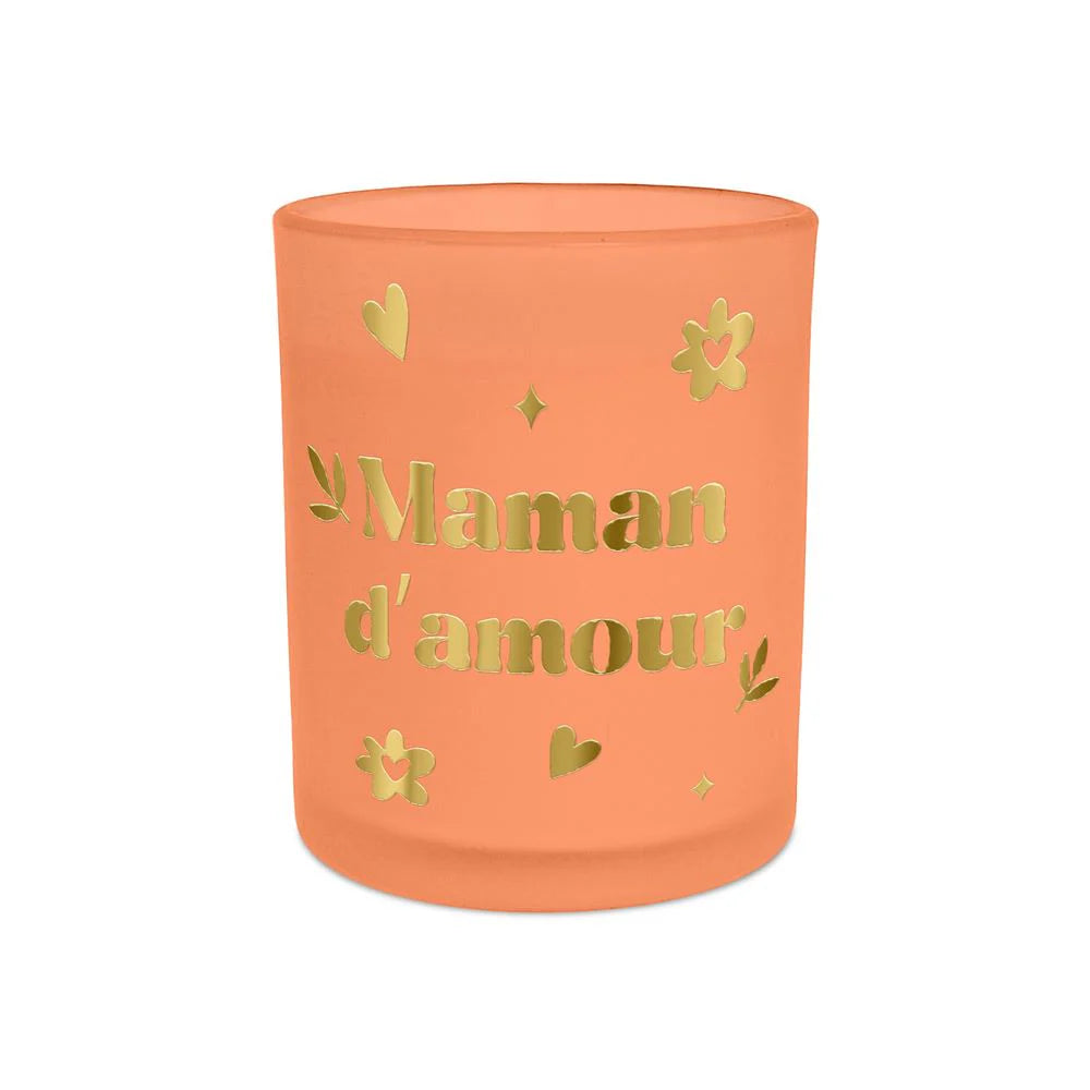 "Mom" Affective Candle – Wellness Gift & Decoration